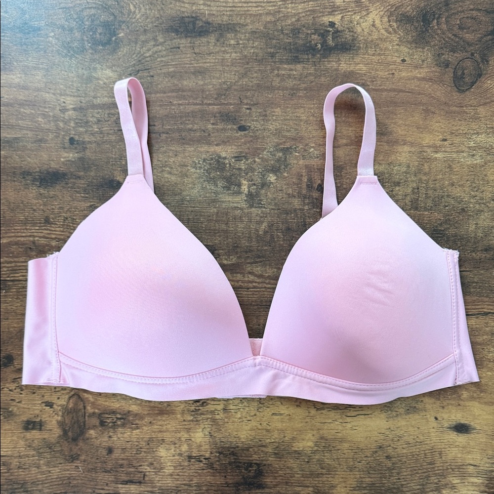 YMI Light Pink Wireless T-Shirt Bra